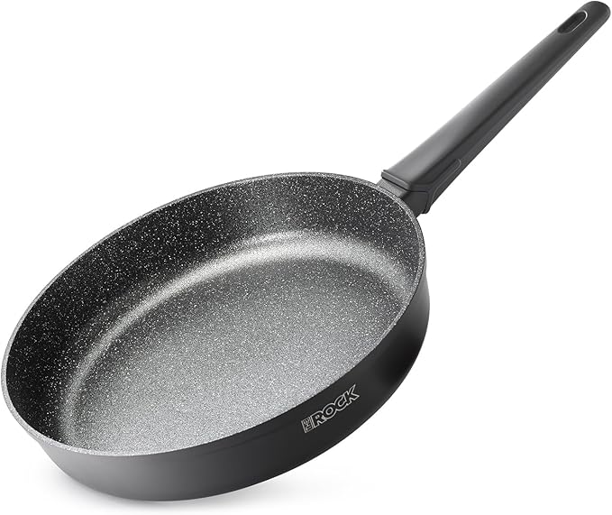 THE ROCK SOHO 12.5-Inch Nonstick Frying Pan – Compact for Urban Kitchens, Nothing Sticks, Never Warps, Lasts Longer, Oven & Dishwasher Safe