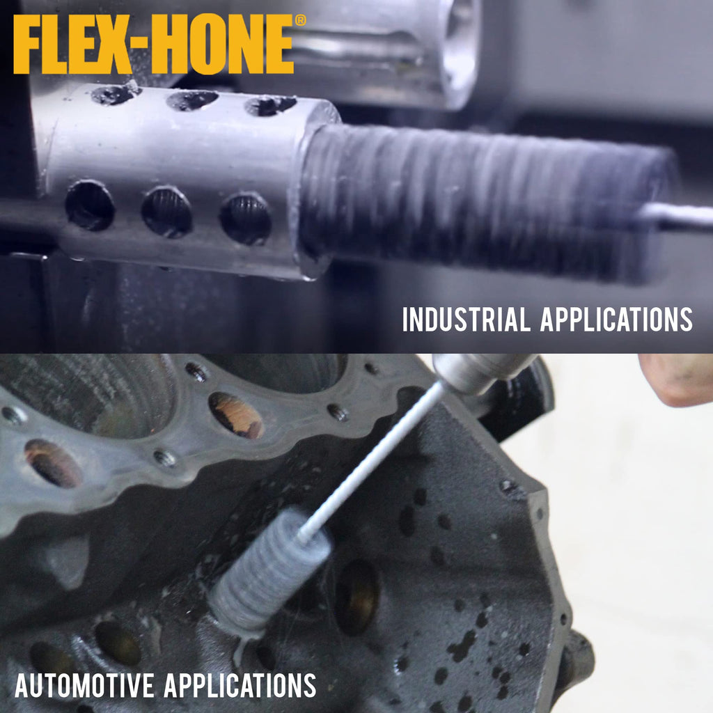 Brush Research BC64M400 FLEX-HONE®, 1/4" (6.4mm) Diameter, 400 Grit, Silicon Carbide, for Mild Steel, Stainless Steel, Cast Iron and Softer Ferrous Materials
