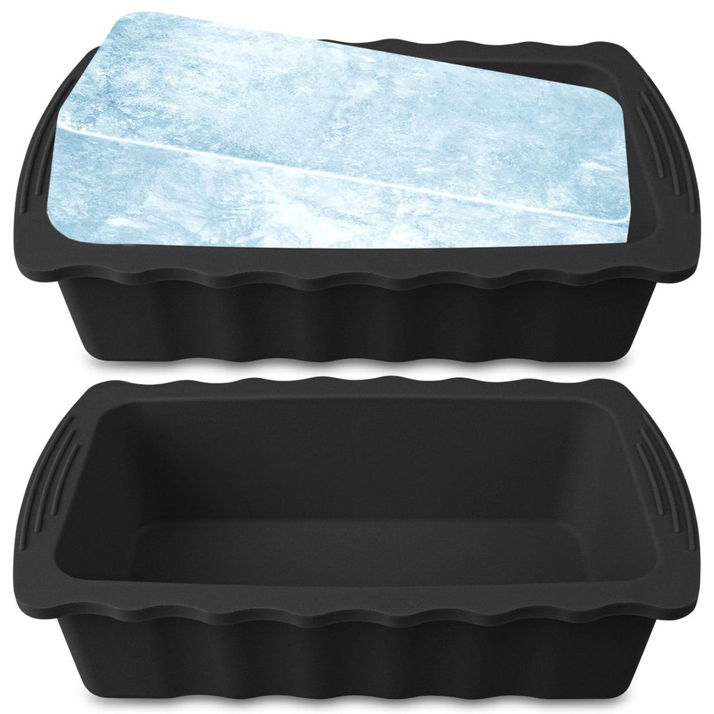 Haldane 2PC Extra Large Ice Block Molds, 6LB Giant Ice Cube Molds