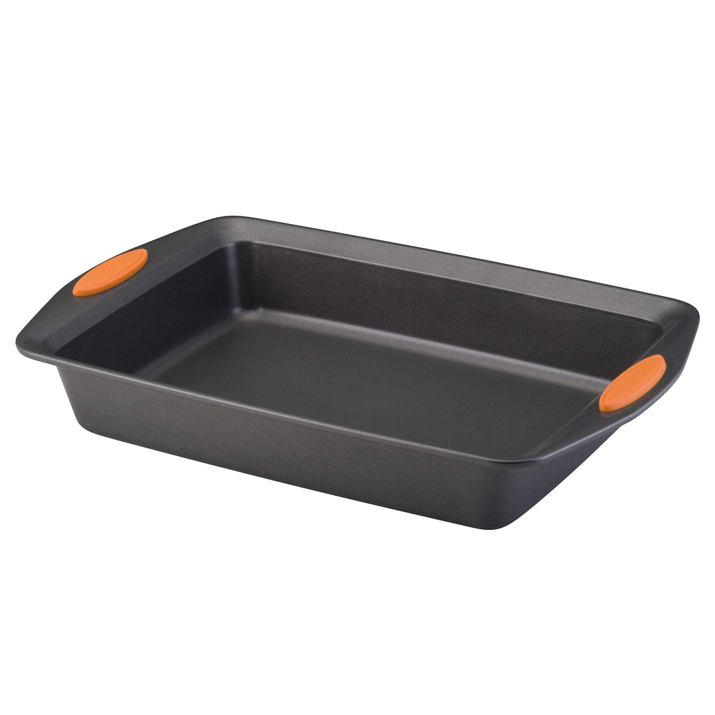 Rachael Ray Nonstick Rectangle Cake Pan, 9x13 Baking Pan