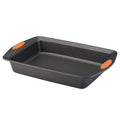 Rachael Ray Nonstick Rectangle Cake Pan, 9x13 Baking Pan