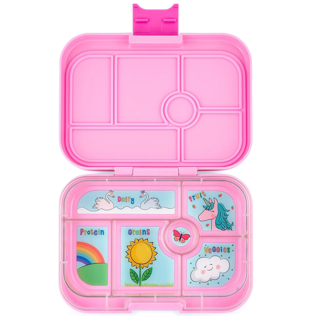 Yumbox Original Bento Lunch Box for Kids (Power Pink Unicorn)