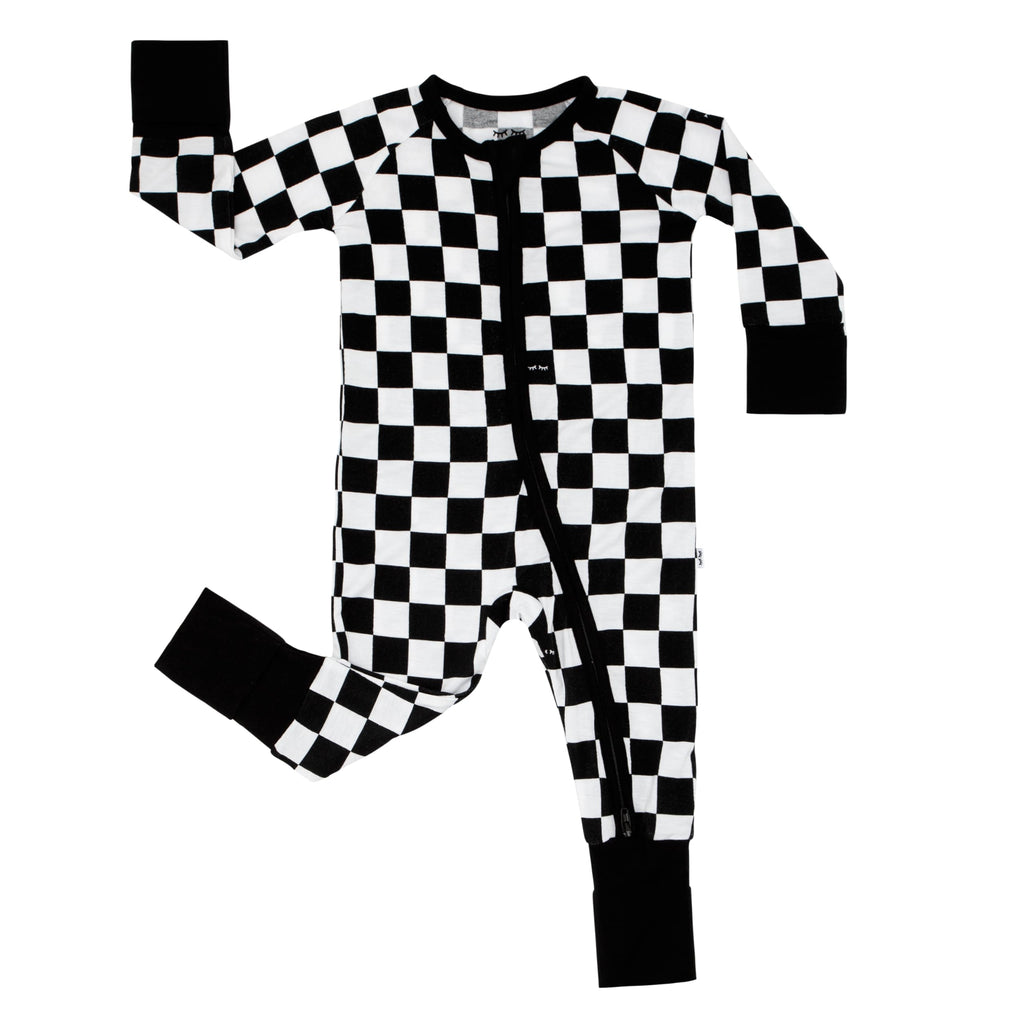 Little Sleepies Baby Pajamas, Cool Checks, 12-18 months