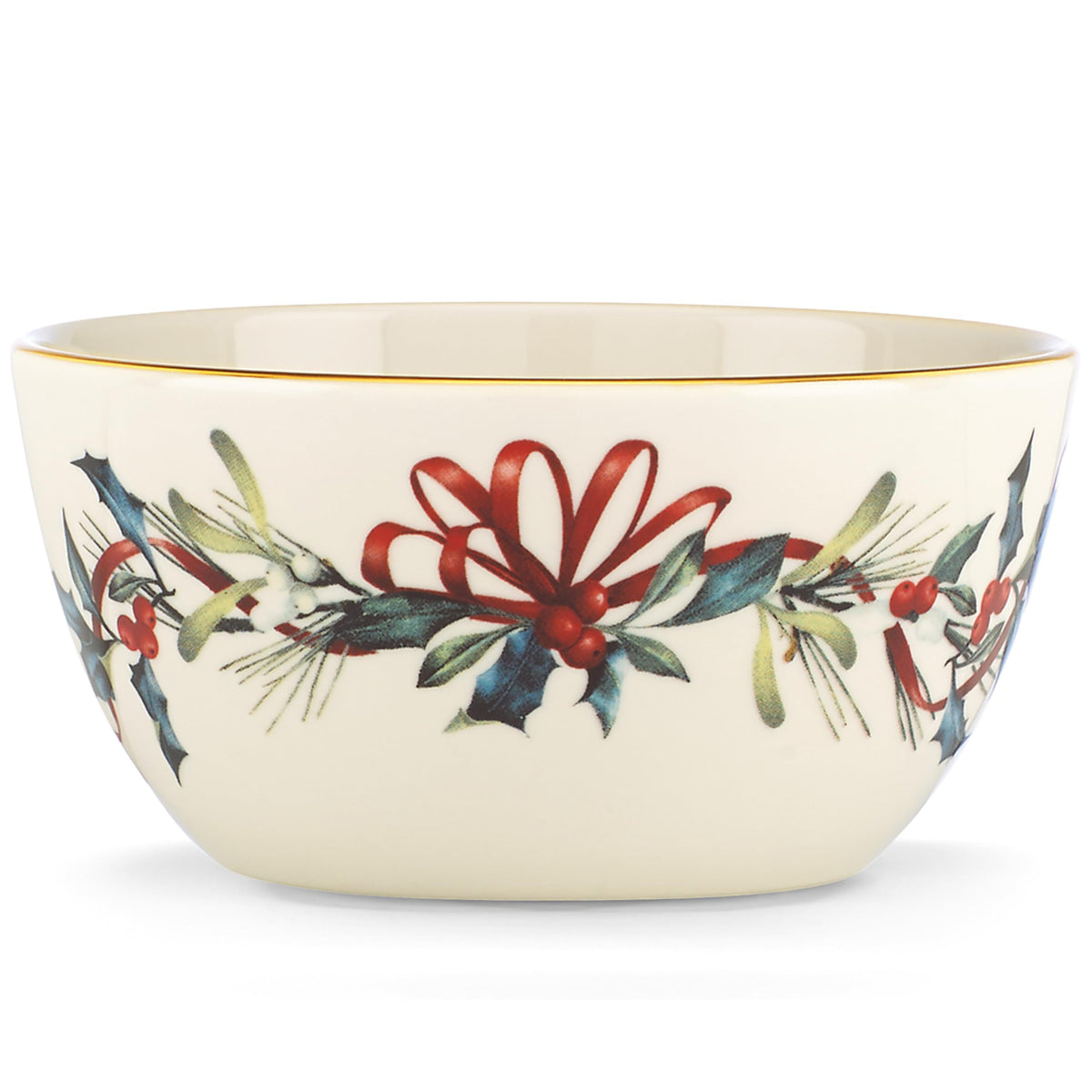 Lenox Winter Greetings Porcelain Covered Christmas Gravy Dish, 64oz