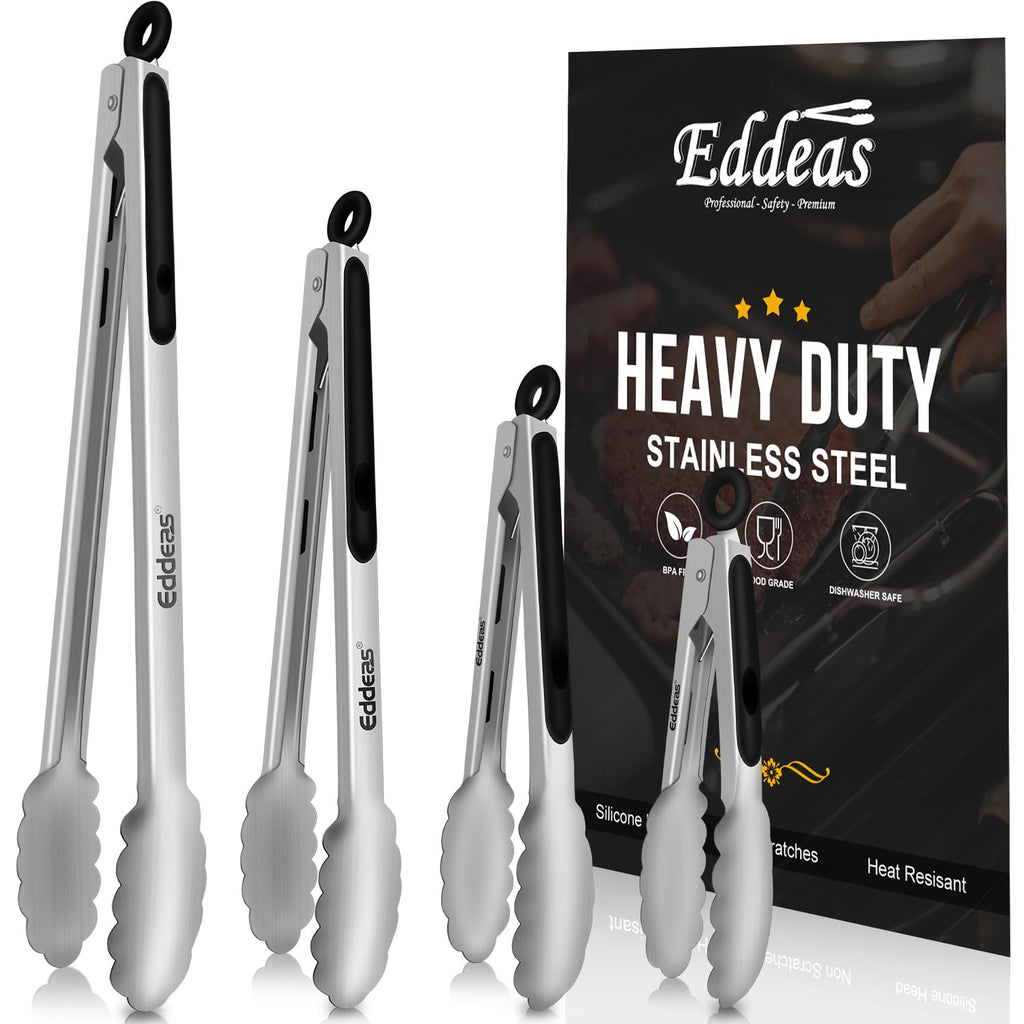12PCS Mini Tongs For Serving, 2 Sizes 6 & 4 Inch Ice Tongs Mini Gold Sugar Stainless Steel Tong, Small Kitchen Tiny Food Tongs for Appetizers,Tea Party, Coffee Bar,Desserts & Ice Bucket