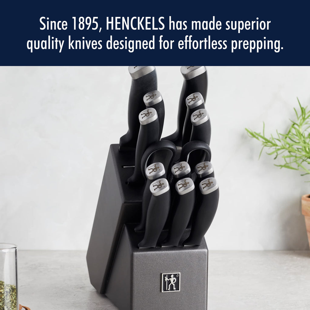 HENCKELS Silvercap Razor-Sharp 3-inch Paring Knife, German Engineered Informed by 100+ Years of Mastery