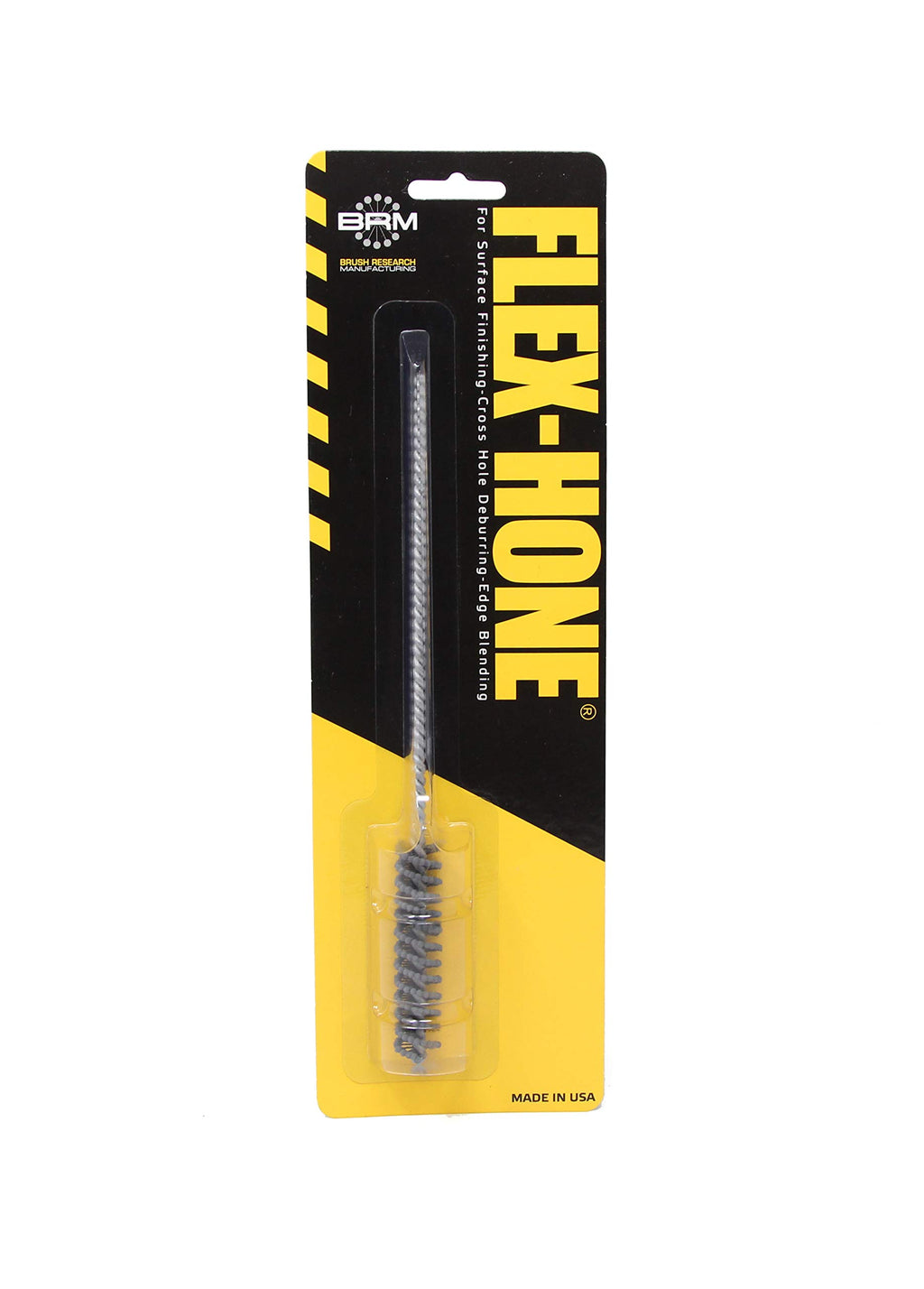 Brush Research BC12M600 Flex-Hone®, 0.472" (12mm) Diameter, 600 Grit, Silicon Carbide, for Mild Steel, Stainless Steel, Cast Iron and Softer Ferrous Materials