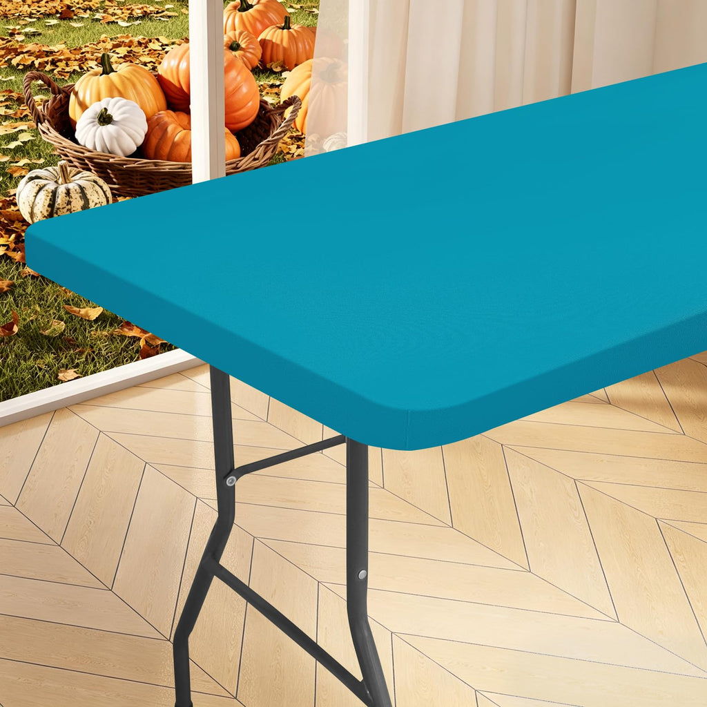 homing Rectangle Table Cloth Cover 5 Foot Elastic Fitted Tablecloth