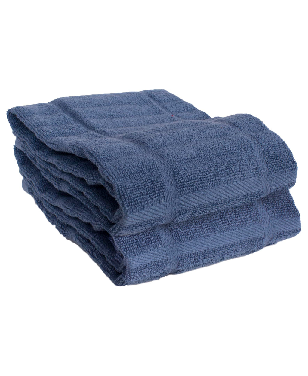 All-Clad Solid Kitchen Towels: Highly Absorbent, Super Soft Long Lasting - 100% Cotton, 17"x30" Tea Towels for Cleaning & Drying Dishes, Pans, Glassware, or Countertops, (2-Pack), Indigo