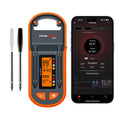TempPro TempSpike 600ft Wireless Meat Thermometer with 2 Color-Coded Probes