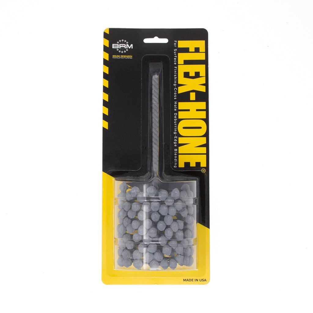 Brush Research BC25812 FLEX-HONE®, 2-5/8" (67.7mm) Diameter, 120 Grit, Silicon Carbide, for Mild Steel, Stainless Steel, Cast Iron and Softer Ferrous Materials