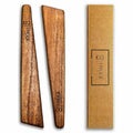 HYGGE INTERIOR LIVING Acacia Wood Flat Spatula Wooden Turner - Set of 2