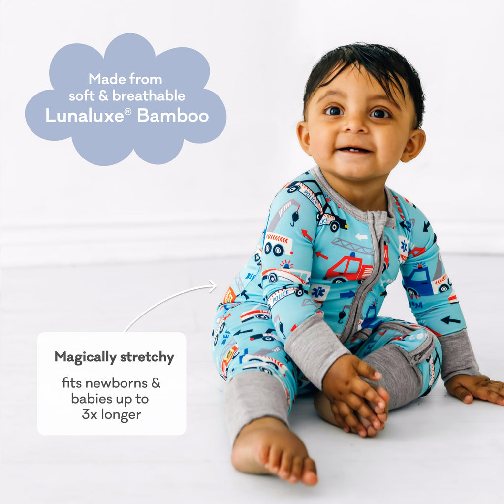Little Sleepies Baby Pajamas, To The Rescue, 3T