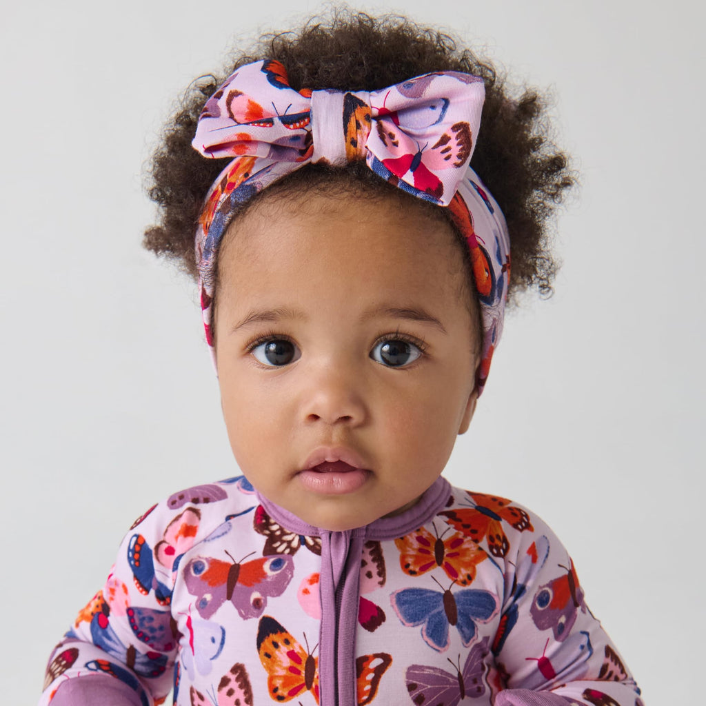 Little Sleepies Baby Pajamas, Butterfly Kisses, 12-18 months