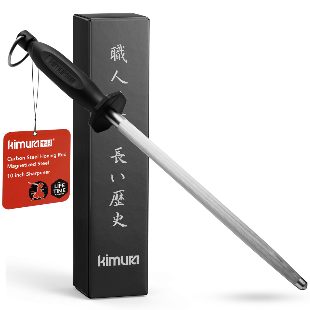 Kimura Chef Knife, [Made in Japan], 8 inch Professional Kitchen Knife, Ultra Sharp High Carbon Molybdenum Stainless Steel Gyuto Knife, Chefs Knife with Ergonomic Handle - Japanese Chef's Knife