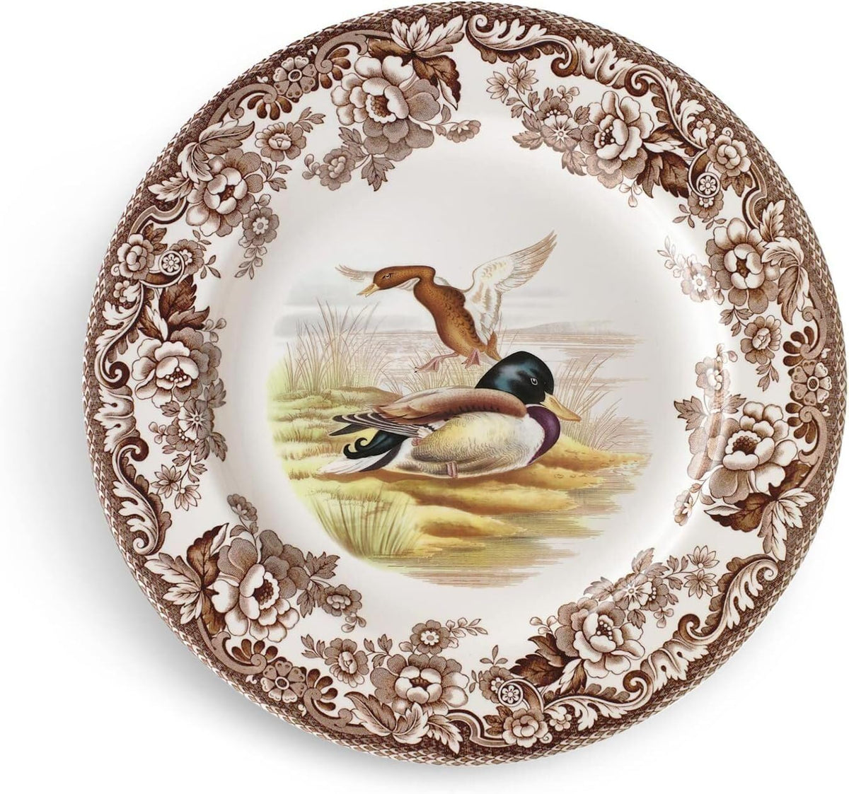 Spode Woodland Turkey 9" Soup Plate