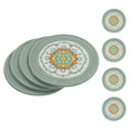 SHACOS Sage Green 8 Inches Trivets for Hot Dishes, 4 Pieces