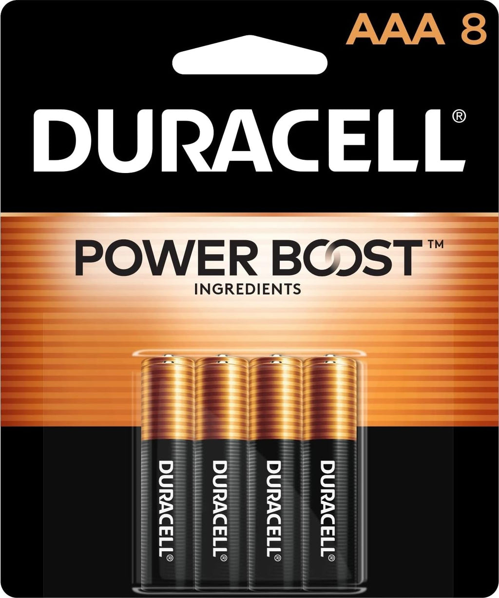 Duracell Coppertop AAA Batteries, 24 Count, 12-Year Shelf Life