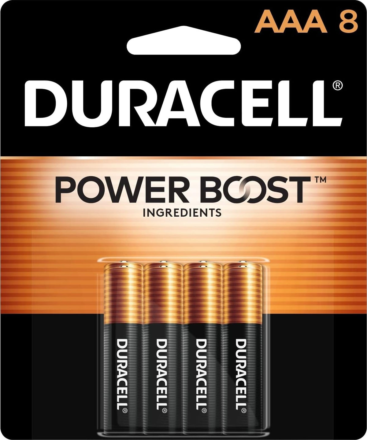 Duracell Coppertop AAA Batteries, 24 Count, 12-Year Shelf Life