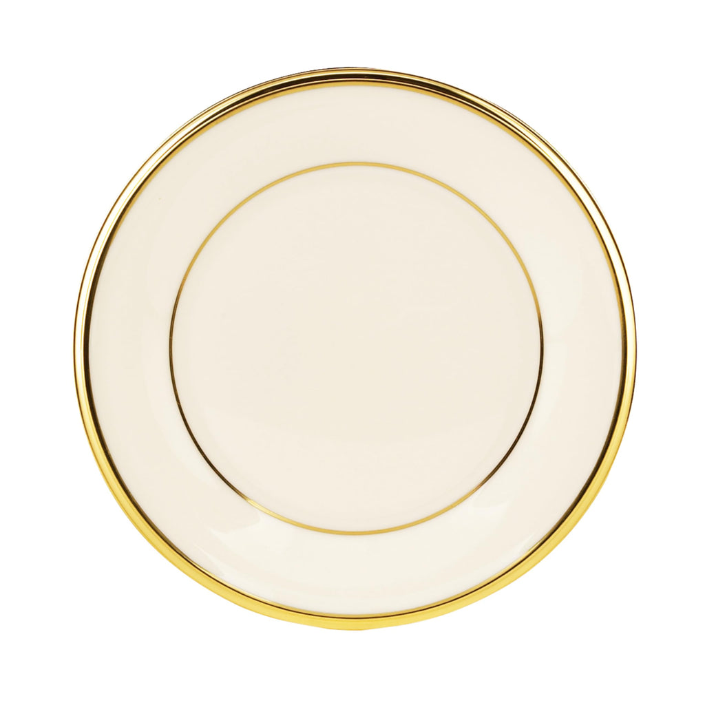 Lenox 140104040 Eternal Saucer, 1 Piece, Porcelain, 6" x 6", Service for 1, Porcelain
