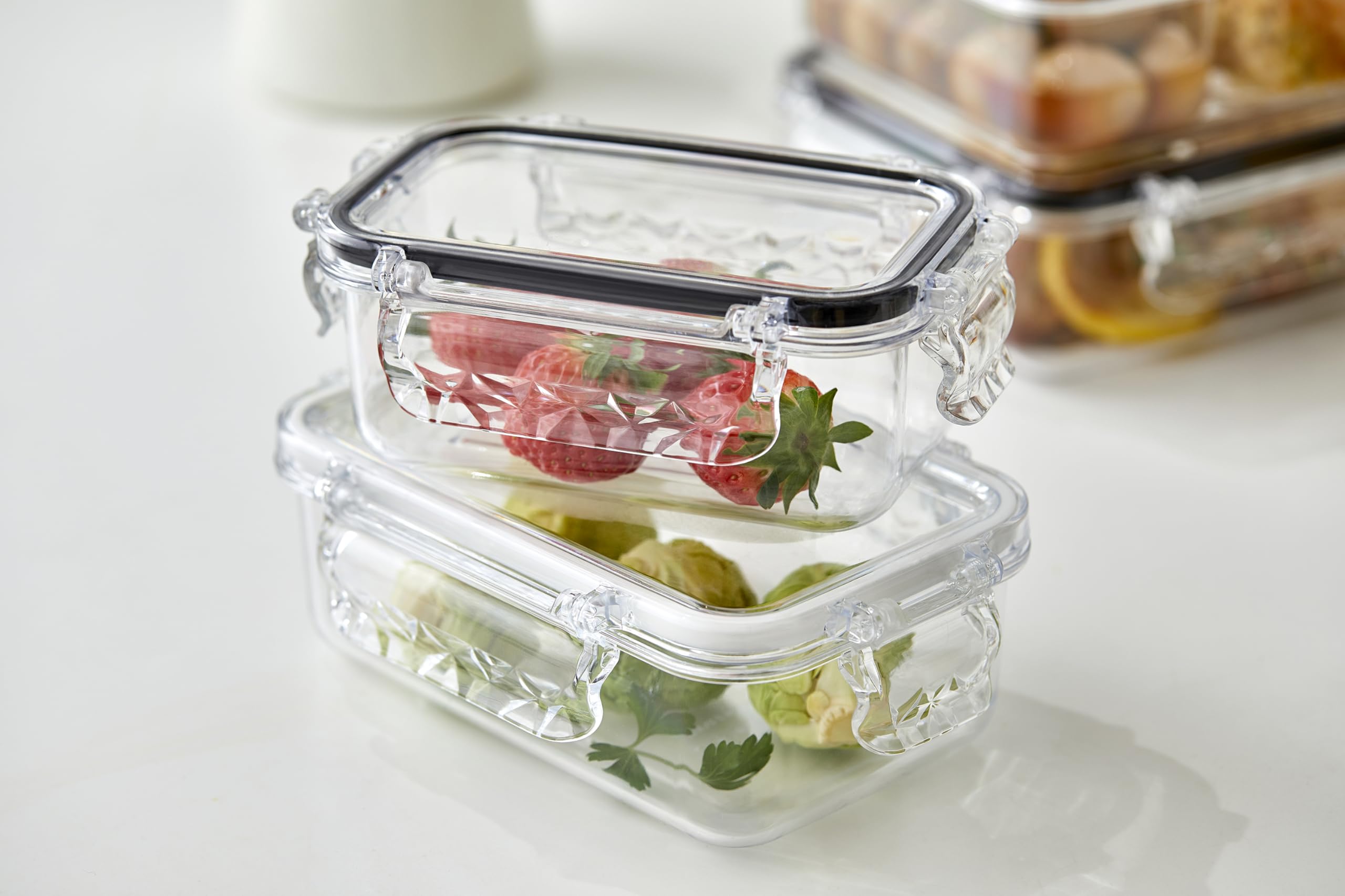 gotman Airtight Food Storage Container with Lid(13.5oz) Leak-Proof Baby Food Box | BPA-Free | Meal Prep | Microwave, Freezer and Dishwasher Safe | Kitchen Fridge Organizer Boxes | Fresher Food
