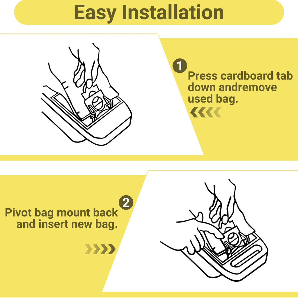 50558 Canister Cleaner Bag Replacement for Kenmore Vacuum