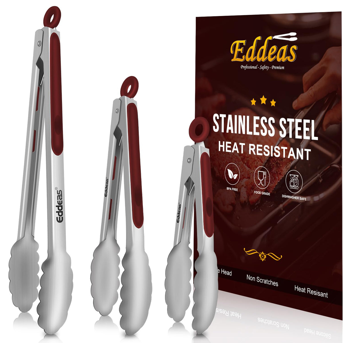 12PCS Mini Tongs For Serving, 2 Sizes 6 & 4 Inch Ice Tongs Mini Gold Sugar Stainless Steel Tong, Small Kitchen Tiny Food Tongs for Appetizers,Tea Party, Coffee Bar,Desserts & Ice Bucket