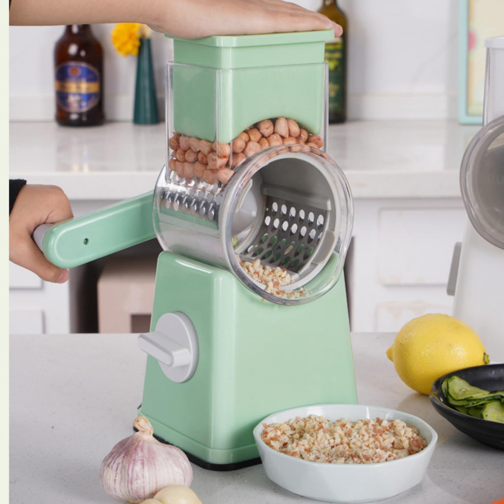 Vegetable Chopper and Spiralizer, Food Chopper with Container, Fruit Slicer, Kitchen Gadgets & Gifts, Home Essentials