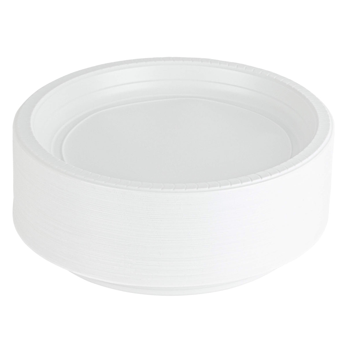 PLASTICPRO Round Plastic 12 ounce Bowls Microwaveable 200 Count