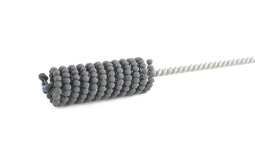 Brush Research BC18M24 FLEX-HONE®, 0.709" (18mm) Diameter, 240 Grit, Silicon Carbide, For Mild Steel, Stainless Steel, Cast Iron and Softer Ferrous Materials
