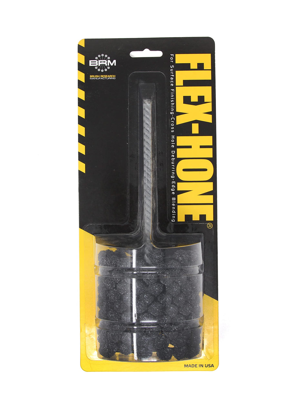 Brush Research BC25812 FLEX-HONE®, 2-5/8" (67.7mm) Diameter, 120 Grit, Silicon Carbide, for Mild Steel, Stainless Steel, Cast Iron and Softer Ferrous Materials