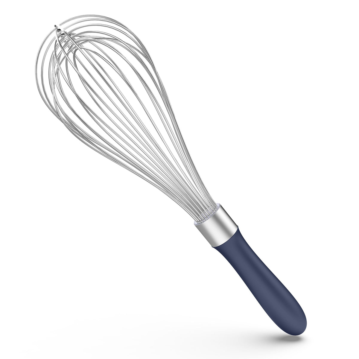 U-Taste Wire Whisk for Cooking, 18/10 Stainless Steel Balloon Wisk,S/Purple