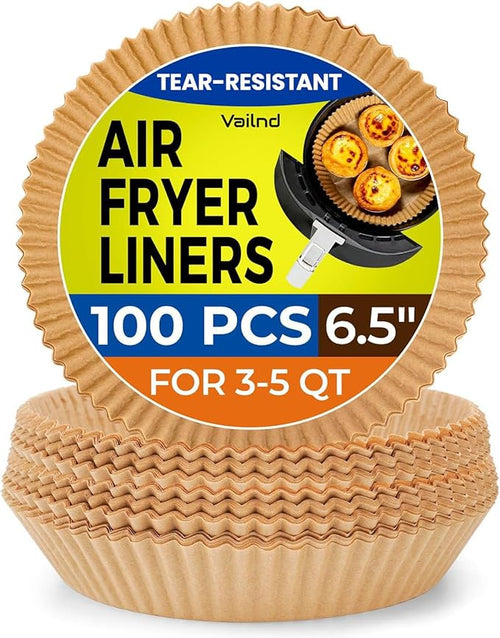 250 Pcs 9" Square Air Fryer Liners Disposable for 8-12QT, Parchment Paper
