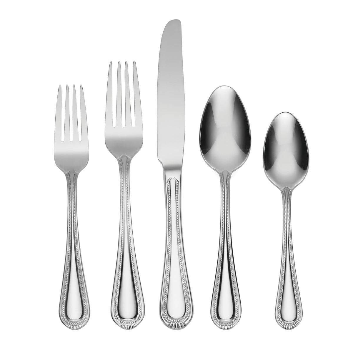Oneida Countess 45-Piece 18/0 Silverware Set for 8, Flatware
