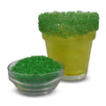 Snowy River Green, Cocktail & Margarita Sugar Rimmer - Vibrant Color Glass Rimming Sugar with Medium Crystal Texture - 16oz