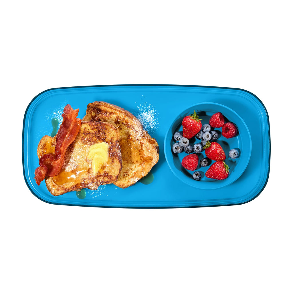 madesmart dipware Small Serving Plate, Stackable & Removable Dip Bowl for Salsa, Queso, Salad, Olives, Dishwasher & Microwave Safe, Multipurpose Plate & Bowl, Lime