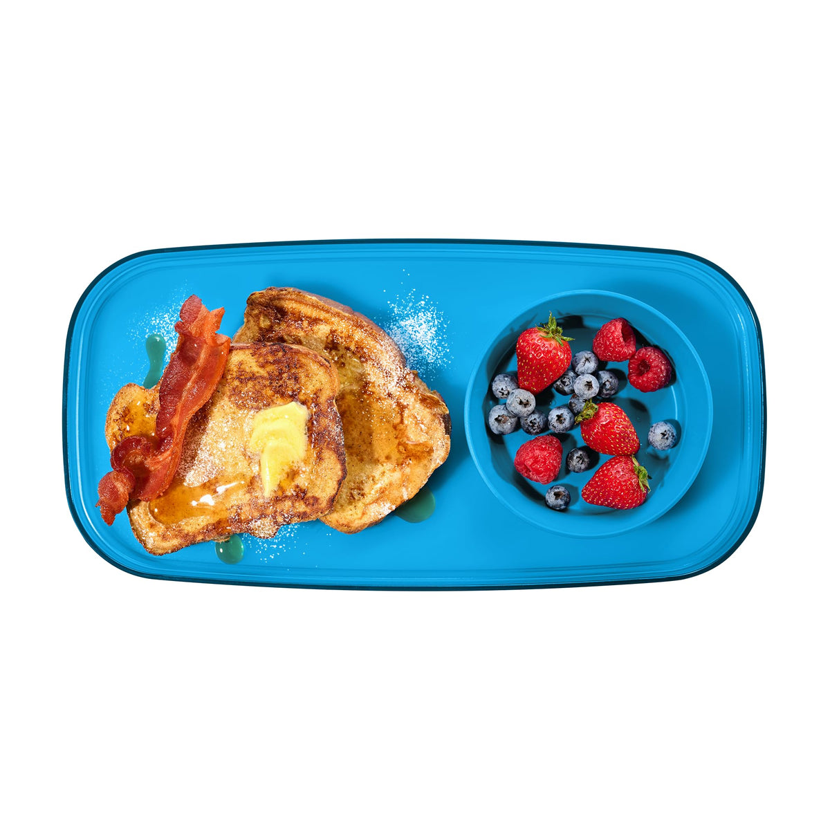 madesmart dipware Small Serving Plate, Stackable & Removable Dip Bowl for Salsa, Queso, Salad, Olives, Dishwasher & Microwave Safe, Multipurpose Plate & Bowl, Lime