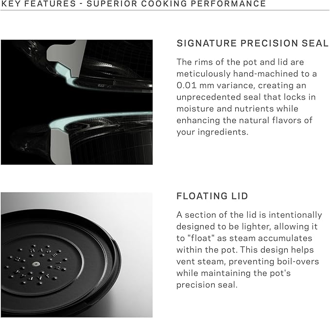 Vermicular Oven Pot 2.0 | Lightweight Enameled Cast Iron Pot | 18cm (2 Qt) | Non-Toxic | Induction-compatible | Dutch Oven | Made in Japan | Matte Black