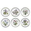 Portmeirion Botanic Garden Salad Plates, Set of 6 Assorted Motifs