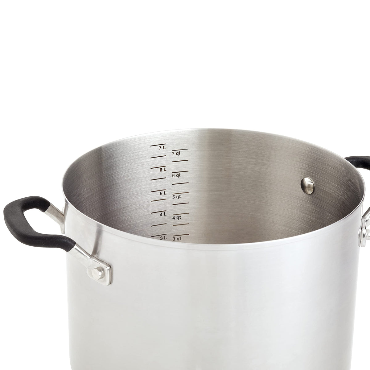 KitchenAid Induction Stock Pot with Lid, 8-Quart, Stainless Steel Stew Pot