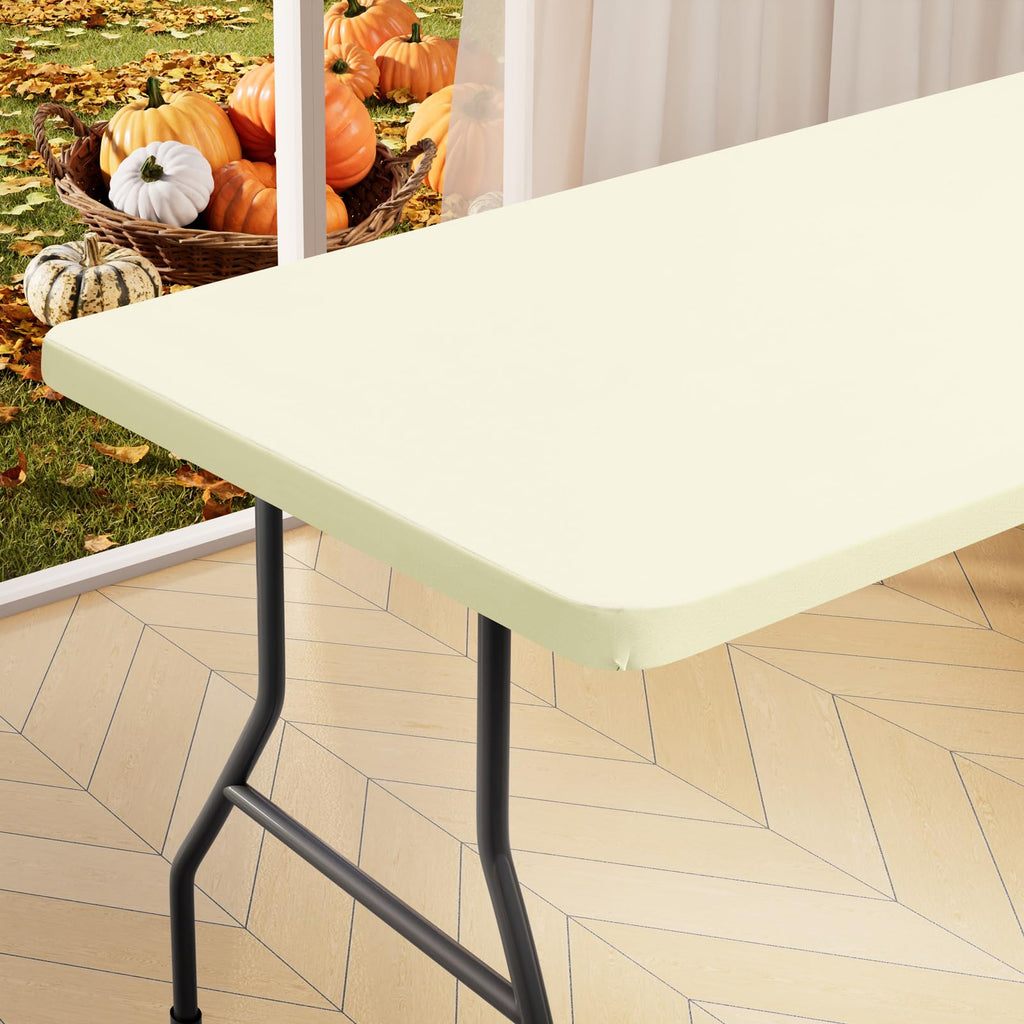 homing Rectangle Table Cloth Cover 4 Foot Elastic Fitted Tablecloth
