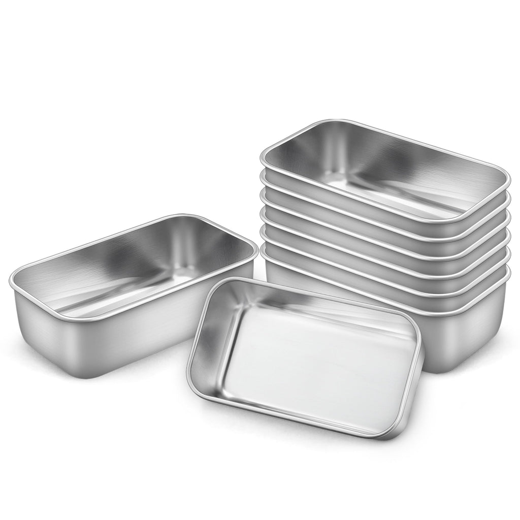 LIANYU Bread Loaf Pans Set of 4, 1 Large (12x5 Inch) & 3 Medium (9x5 Inch)
