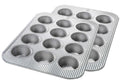 USA Pan Nonstick Toaster Oven 6 Cup Muffin Pan, Aluminized Steel