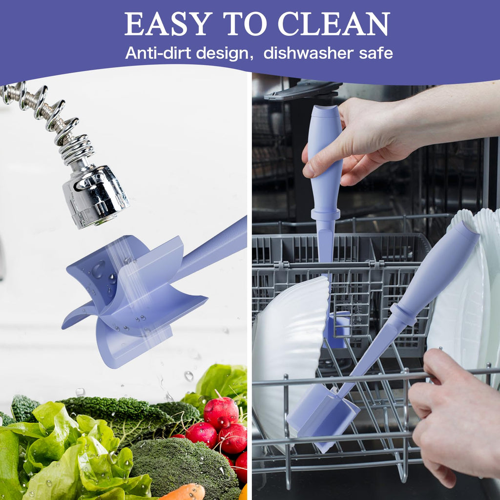 2 Pack Meat Chopper Ground Beef Masher Tool for Hamburger