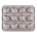 CHEFMADE Beetle Cake Pan, 12-Cavity Non-Stick Animal Muffin Bakeware for Oven Baking (Champagne Gold)