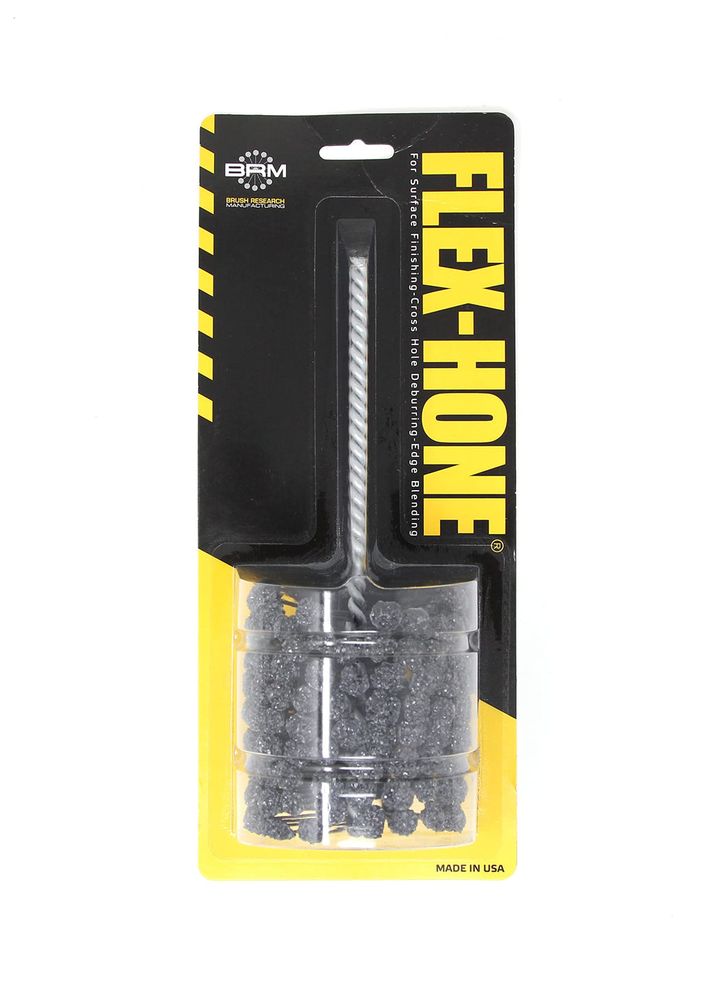 Brush Research BC25812 FLEX-HONE®, 2-5/8" (67.7mm) Diameter, 120 Grit, Silicon Carbide, for Mild Steel, Stainless Steel, Cast Iron and Softer Ferrous Materials