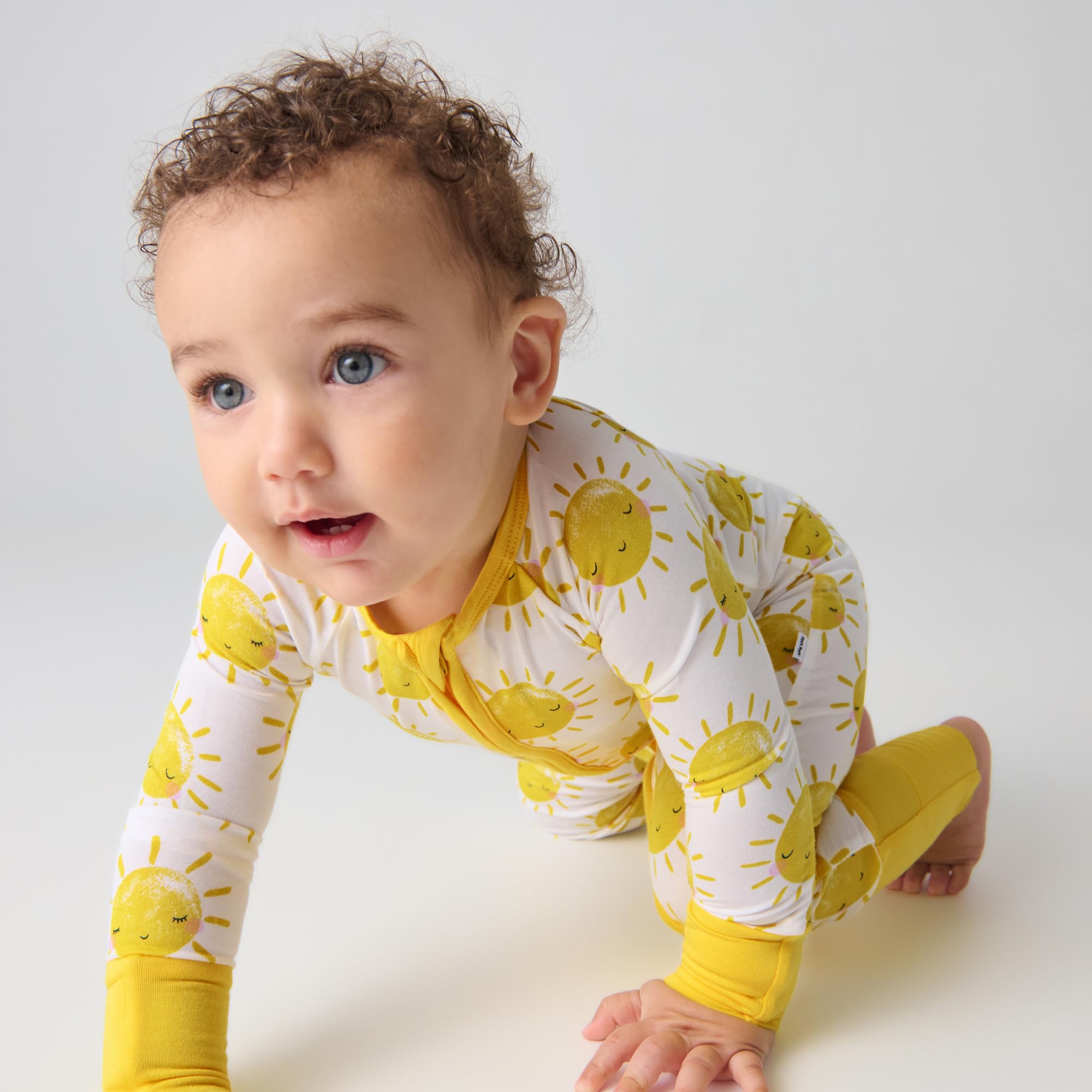 Little Sleepies Baby Pajamas, Sunshine, Preemie