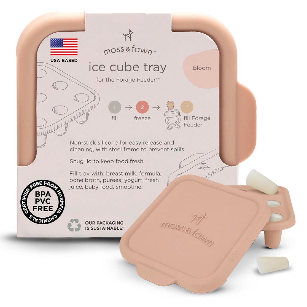 Moss and Fawn Ice Cube Tray - Breast Milk Popsicle Mold - Fern