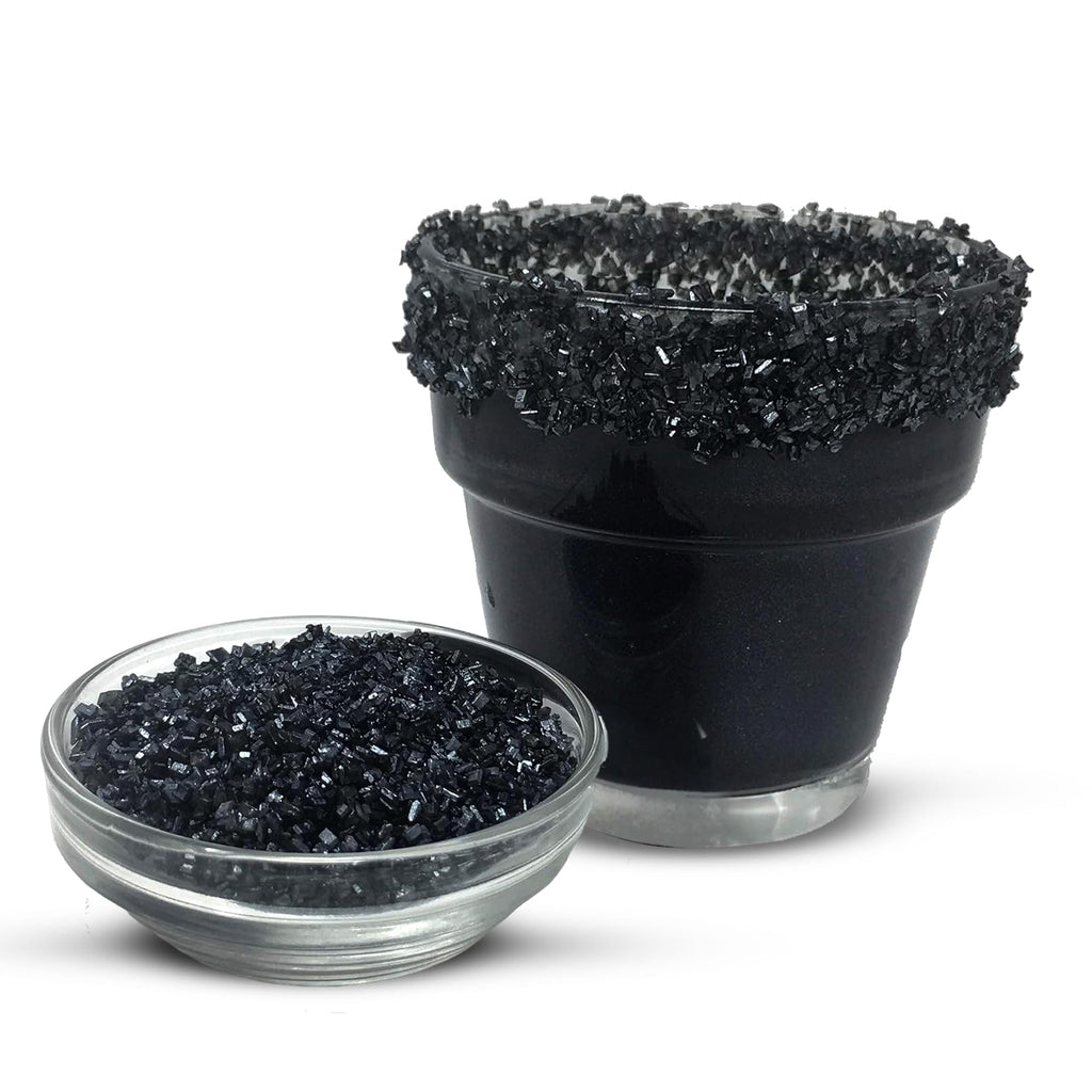 Snowy River Blue Dream, Cocktail & Margarita Sugar Rimmer - Vibrant Naturally Colored Sugar for Cocktail Rimming, Baking & Decorating, Medium Crystal - 80oz