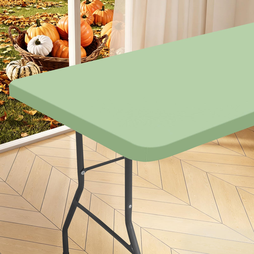 homing Rectangle Table Cloth Cover 4 Foot Elastic Fitted Tablecloth